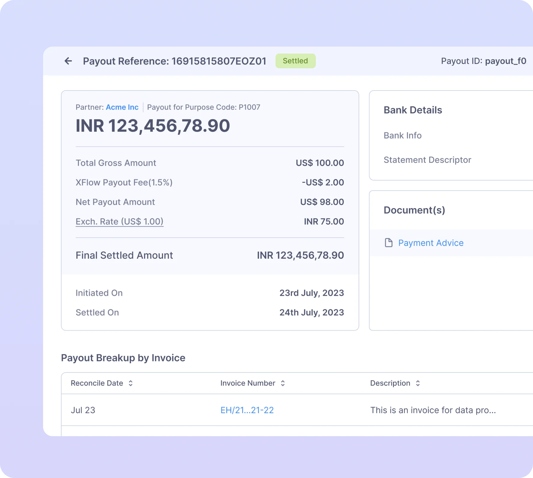 Run your business on a fast and predictable payment stack