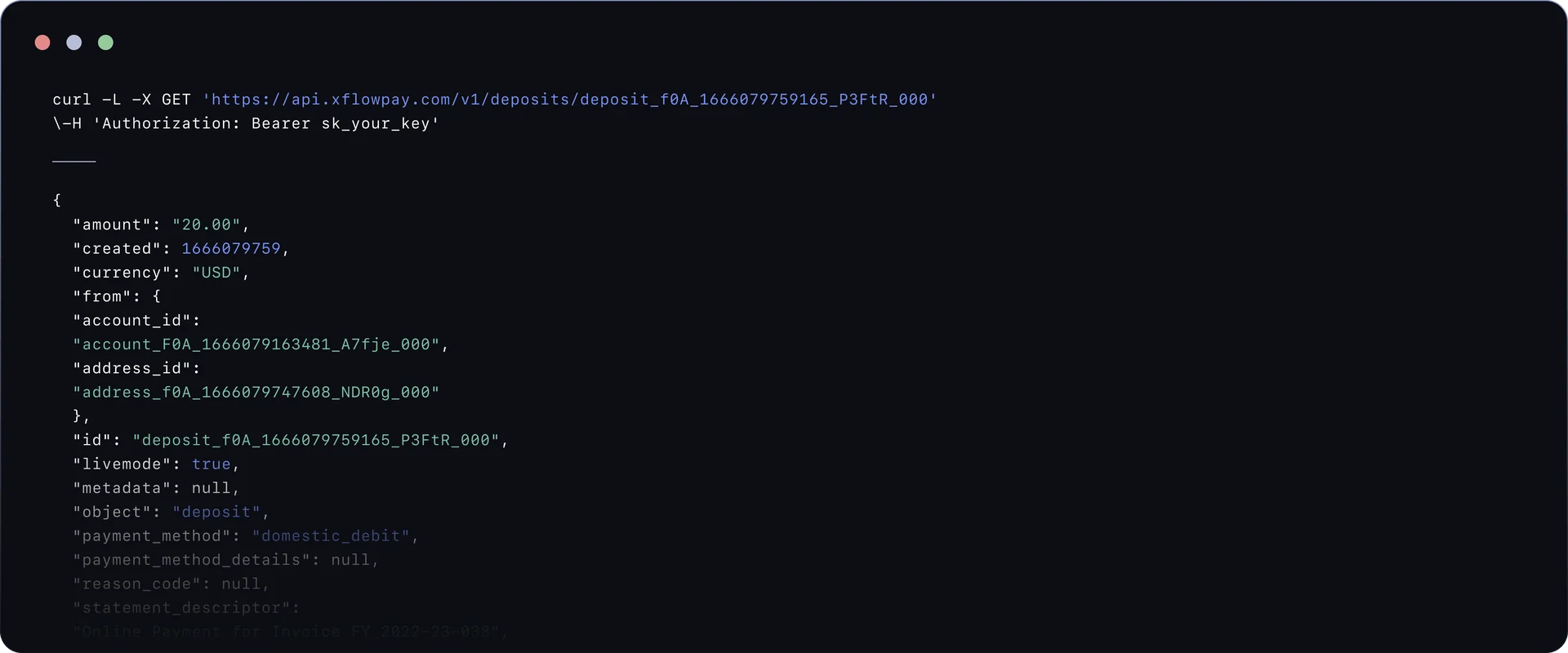Xflow API