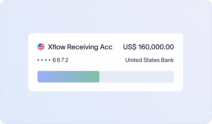 Xflow Receiving Account