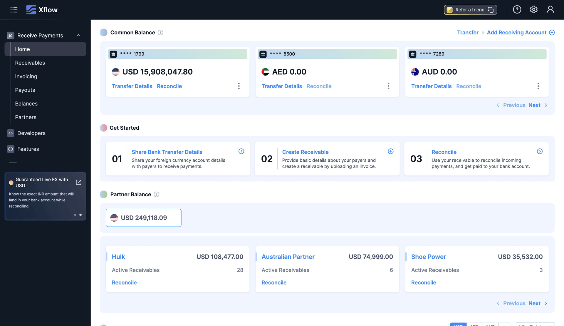 Xflow payments