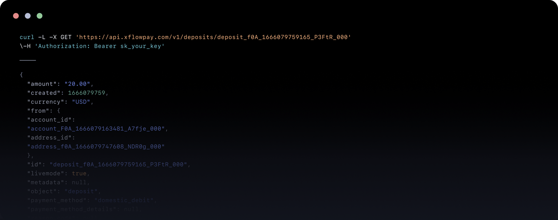 Xflow API
