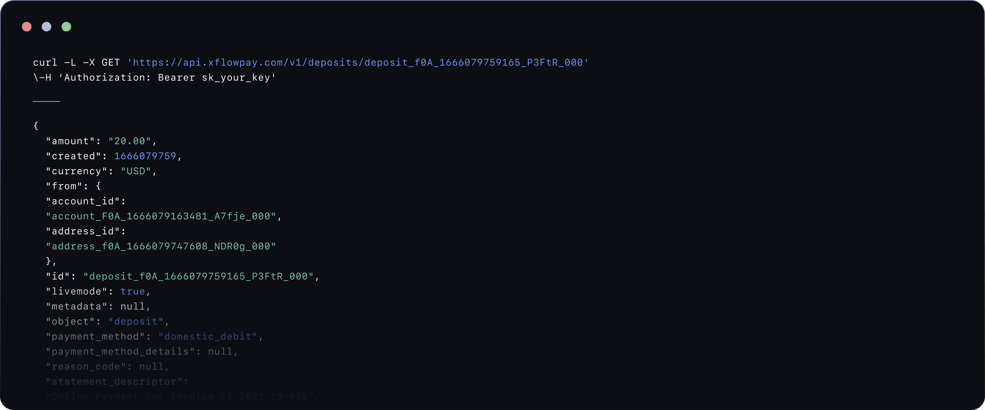 Xflow API