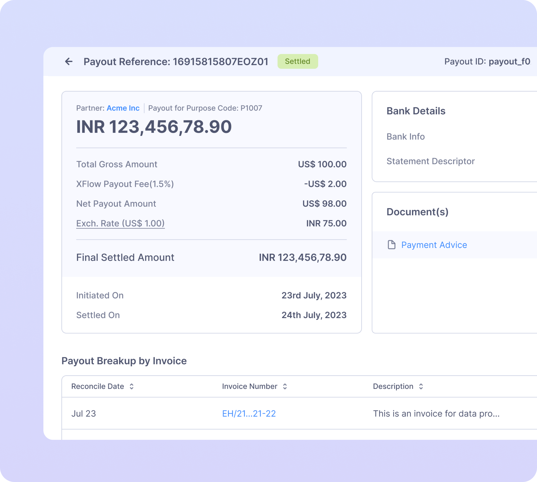 Run your business on a fast and predictable payment stack