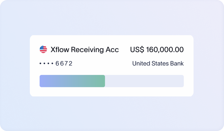Xflow Receiving Account